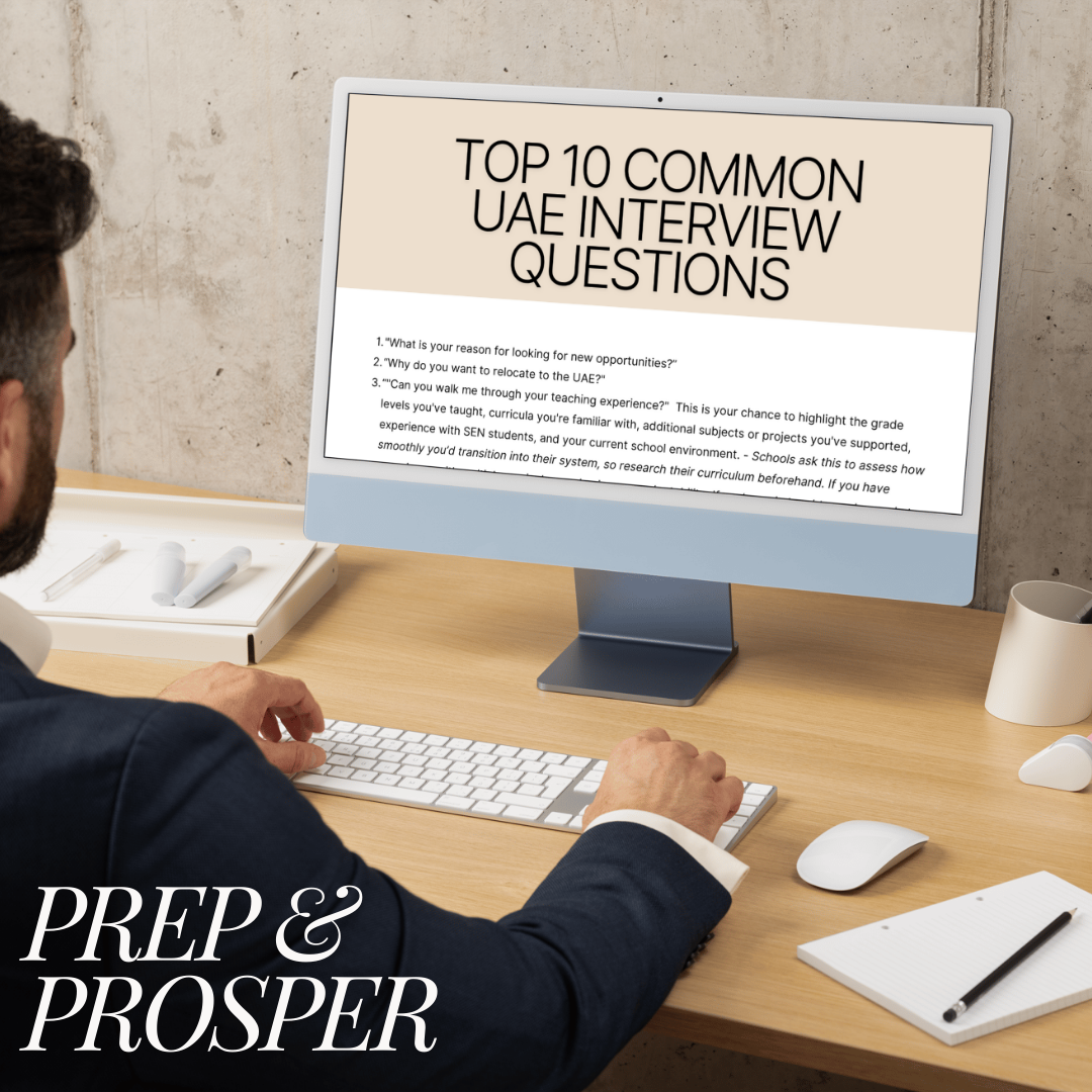 UAE Teaching Interview Prep Guide